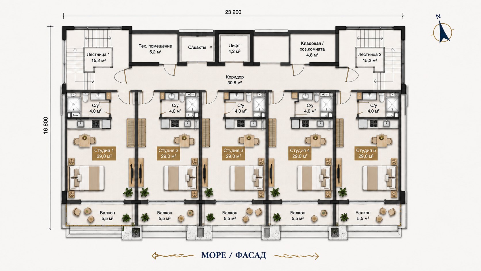 Typical floor plan